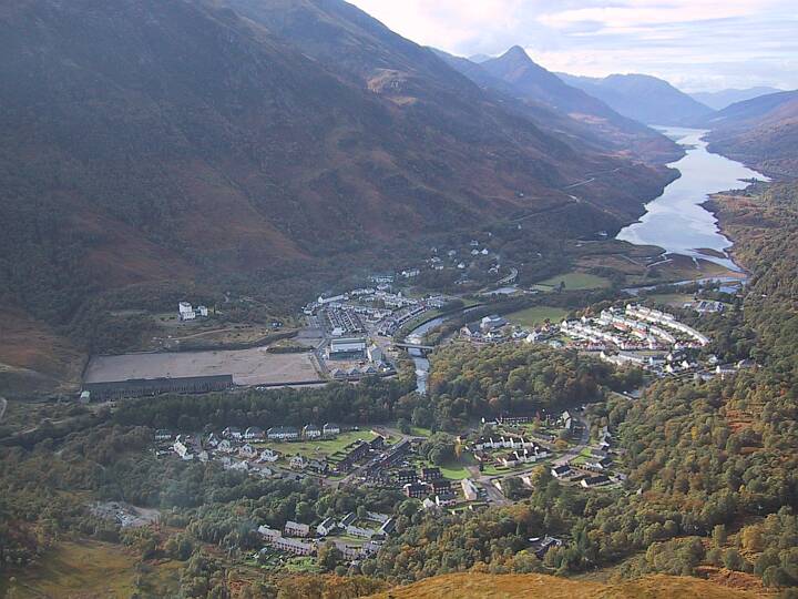 Kinlochleven from Creagan Sgiathan