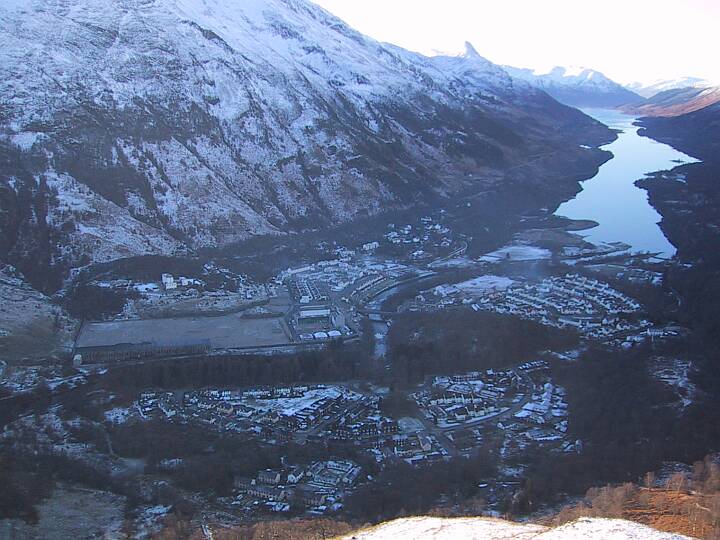 Kinlochleven from Creagan Sgiathan