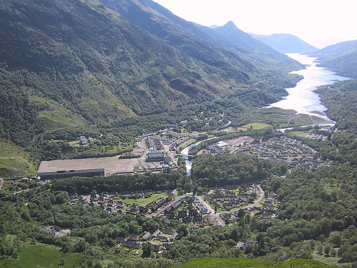 Kinlochleven from Creagan Sgiathan