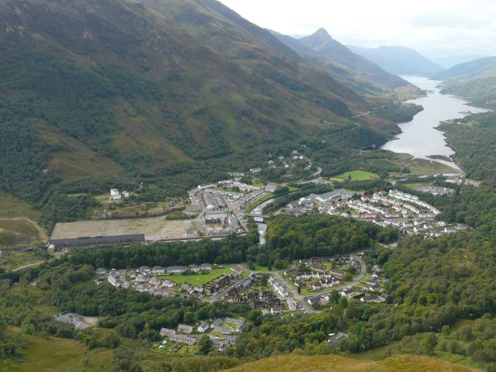 Kinlochleven from Creagan Sgiathan