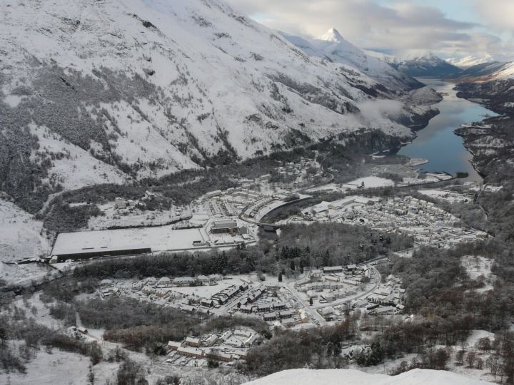 Kinlochleven from Creagan Sgiathan