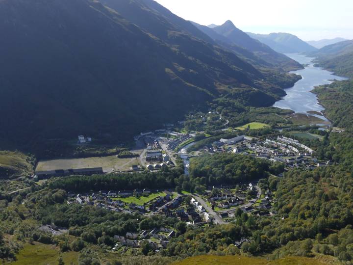 Kinlochleven from Creagan Sgiathan